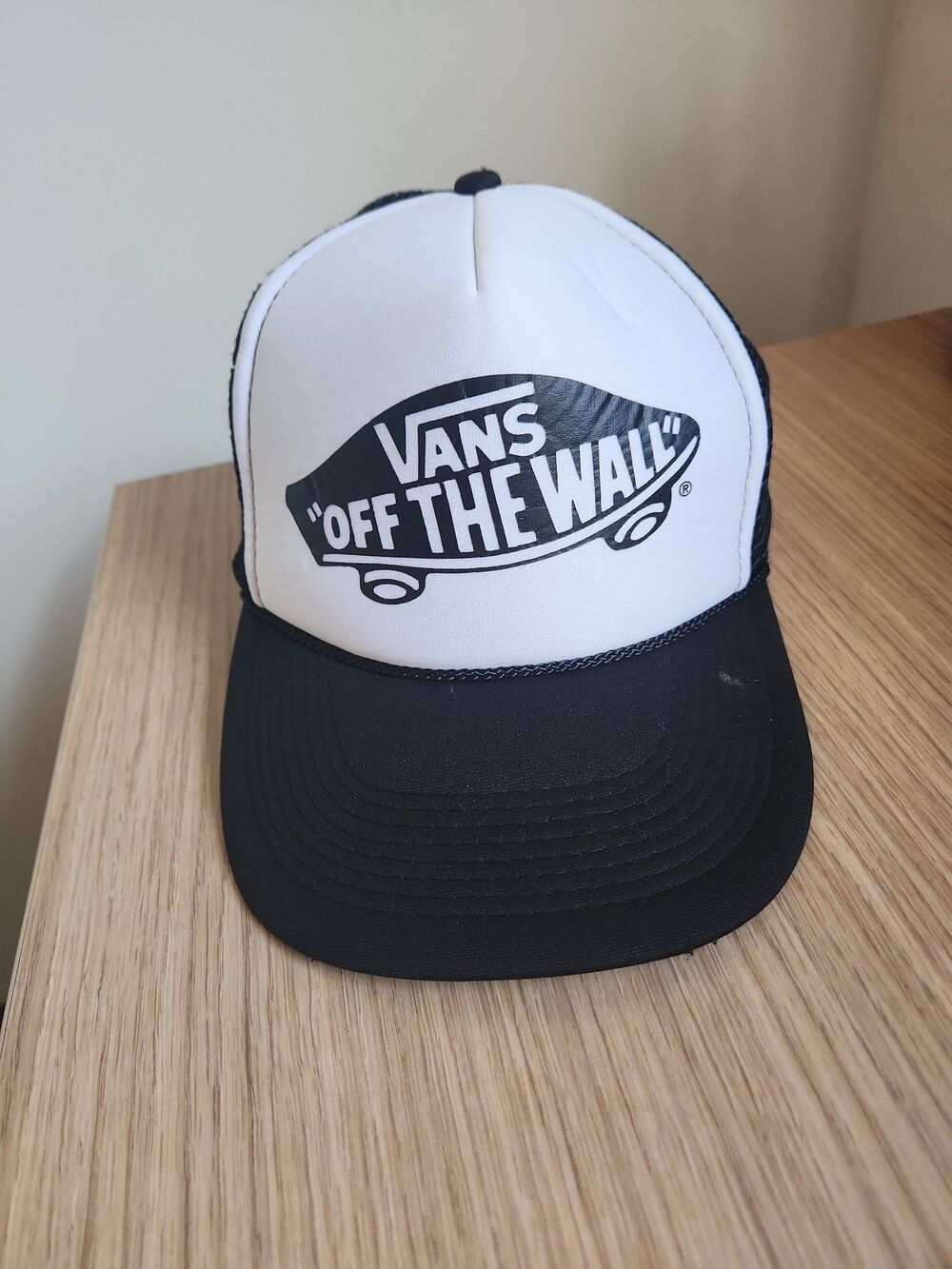 Vans Off the Wall Black & White Adjustable Hat Cap